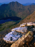 Lliwedd and Llyn Llydaw on the Mt. Snowdon Trails, Snowdonia National Park, Gwynedd, Wales Photographic Print by Grant Dixon