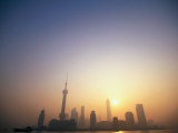 Pudong in the Morning, Shanghai, China Photographic Print by Ray Laskowitz