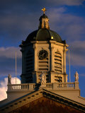 Clock Tower of St. Jacobs of Koudenberg at Brussels Palace Royal, Brussels, Belgium Photographic Print by Martin Moos