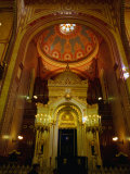 Interior of Central Synagogue, Budapest, Hungary Lámina fotográfica por David Greedy