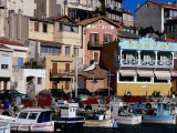 Harbour of Vallon Des Auffes, Marseille, France Photographic Print by Jean-Bernard Carillet