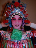 University Student Preparing Backstage at Beijing Opera, Beijing, China Photographic Print by Jeff Greenberg