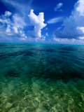 Lagoon Waters in Haapiti, Moorea, the French Polynesia Photographie par Paul Kennedy