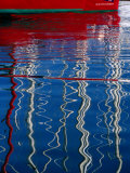 Reflections in the Marina, Porto Vecchio, Corsica, France Photographic Print by David Tomlinson