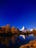 Peak of the "Matterhorn," Zermatt, Valais, Switzerland Photographic Print by Thomas Winz