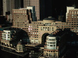Rowes Wharf Buildings, Boston, Massachusetts, USA Photographic Print by Lou Jones