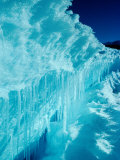 Glaçons formés quand le mélange d'eau de mer et de brouillard gèle à nouveau, Antarctique Photographie par Chester Jonathan