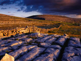 Limestone Landscape of the Burren Near Fanore, Burren, County Clare, Ireland Photographic Print by Gareth McCormack