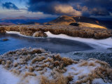 Sheefry Hills and Croagh Patrick in the Mweelrea Mountains, County Mayo, Ireland Photographie par Gareth McCormack