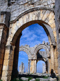 Arches of Qala'At Samaan, Ruined Basilica Built Around Pillar of St. Simeon, Halab, Syria Photographic Print by Tony Wheeler