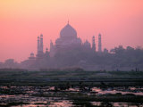 Taj Mahal at Sunrise, Agra, India Photographic Print by Chris Mellor