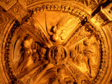Baptistry Ceiling of St. Jacob's Cathedral, Sibenik, Croatia Photographic Print by Wayne Walton