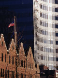 Mix of Old and New Architecture in the Inner City, Seattle, Washington, USA Photographic Print by Lawrence Worcester