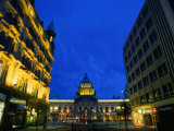 View Down Donegal Place to City Hall, Belfast, Antrim, Northern Ireland, United Kingdom Photographic Print by Richard Cummins