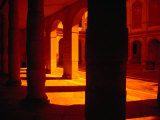 Arches And Walkways Of Villa Pisani, Venice, Italy Lámina fotográfica por Damien Simonis