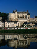 15th Century Chateau d'Amboise and Loire River, Amboise, France Photographic Print by Martin Moos