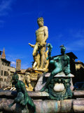 Neptune Fountain in Piazza Della Signoria, Florence, Italy Photographic Print by Juliet Coombe