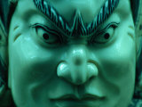 Detail of Ivory Carving of Face, Kowloon, China Photographie par Frank Carter