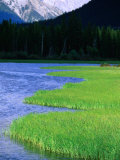 Vermillion Lakes, Banff National Park, Alberta, Canada Photographic Print by Lawrence Worcester