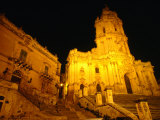Cathedral San Giorgio, Modica, Italy Photographic Print by Wayne Walton