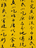 Calligraphy Script on Wall, Dongcheng, Beijing, China, Photographic Print by Phil Weymouth