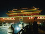 Gate of Heavenly Peace in Tiananmen Square Bejing, China Photographic Print by Phil Weymouth