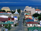 Main Street, Punta Arenas, Chile Photographic Print by David Tipling