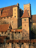 Exterior of Teutonic Castle, Malbork, Poland Photographic Print by Krzysztof Dydynski