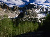 Wheeler Peak and Trees, Great Basin National Park, Nevada, USA Photographie par Stephen Saks