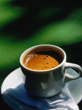 Greek Coffee at Cafe in National Gardens, Athens, Greece Photographie par Anders Blomqvist
