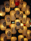 Festival Lanterns for Gion Matsuri, Kyoto, Kinki, Japan, Photographic Print by Frank Carter