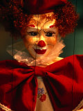 Clown-Faced Marionette in a Shop, Athens, Attica, Greece Photographic Print by Izzet Keribar
