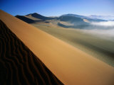 Sand Dunes, Namib-Naukluft Desert Park, Sossusvlei, Namibia Photographic Print by David Wall