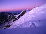 Twilight at Taconaz Neve, Chamonix Valley, Rhone-Alpes, France Photographie par Gareth McCormack