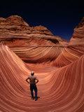 Eroded Sandstone Formation, Colorado National Monument, Colorado, USA Photographic Print by Mark Newman
