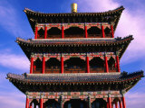 Traditional Chinese Pavillon, Xinjiang, China Photographic Print by Keren Su