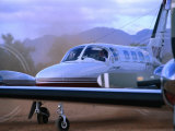 Plane at Parachilna, Parachilna,South Australia, Australia Photographic Print by John Hay