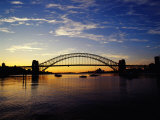 Sunrise Over Sydney Harbour Bridge, Sydney, Australia Fotografie-Druck von Richard I'Anson