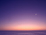 New Moon Over the Atlantic, Taghazout, Tiznit, Morocco Photographie par Mark Daffey