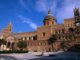 Exterior of Cathedral, Palermo, Sicily, Italy Photographie par Stephen Saks
