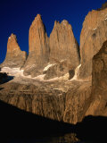 "The Towers" from Torres Del Paine Lookout, Torres Del Paine National Park, Chile Photographic Print by Brent Winebrenner