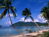 Longest Beach on Island Hat Sai Ri, Thailand Photographie par Richard Nebesky