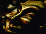 Detail of Carnival Masks for Sale, Venice, Italy Photographic Print by Damien Simonis