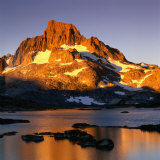 Banner Peak and Thousand Island Lake in the Sierra Nevada Mountains, California, USA Photographie par Wes Walker