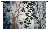 Silver Whispers Wall Tapestry
