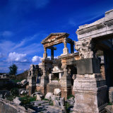 The Fountain of Emperor Trajan, Ephesus, Izmir, Turkey Photographie par Wes Walker