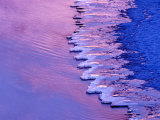Partly Frozen River Edge, Kuusamo, Finland Photographic Print by David Tipling