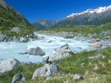Hooker River, Mt. Cook National Park, South Island, New Zealand Lámina fotográfica por Rob Tilley