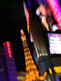 Neon Sign, The Paris Casino, Las Vegas, Nevada, USA Photographic Print by Walter Bibikow