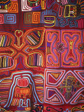 Bill Bachmann - Native Indian Artwork, Mola, Panama Fotografická reprodukce Bill Bachmann - Native Indian Artwork, Mola, Panama Fotografická reprodukce